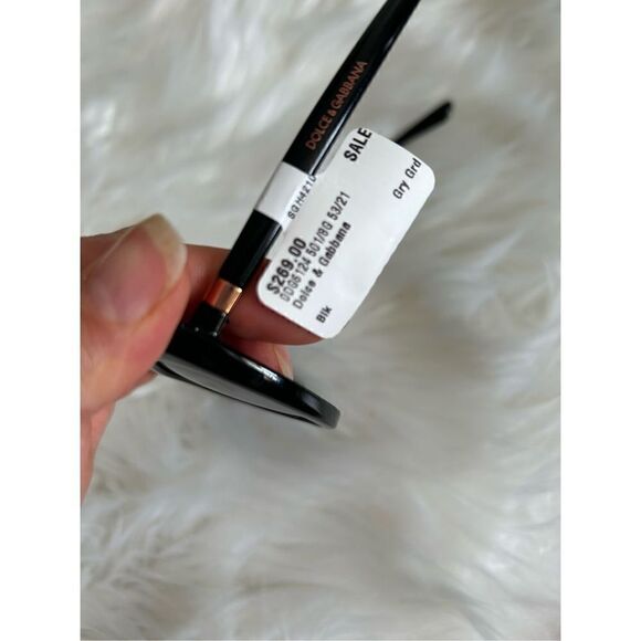 Dolce and Gabbana sunglasses DG624 53–21 black - Picture 2 of 6